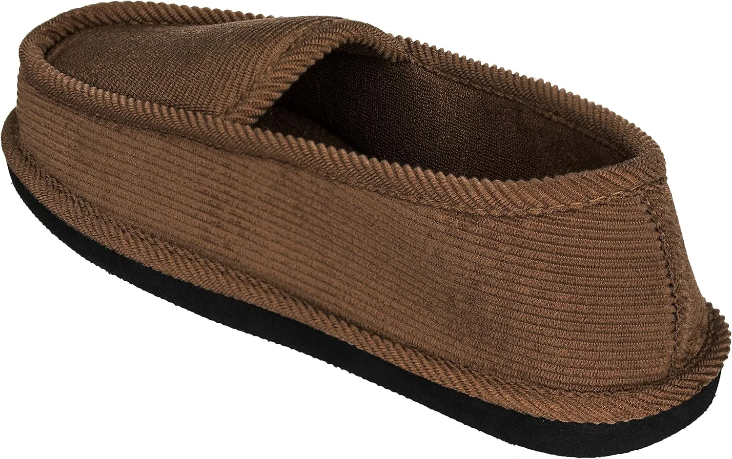 Men's Corduroy House Slippers Moccasins Loafers Slip-on Shoes