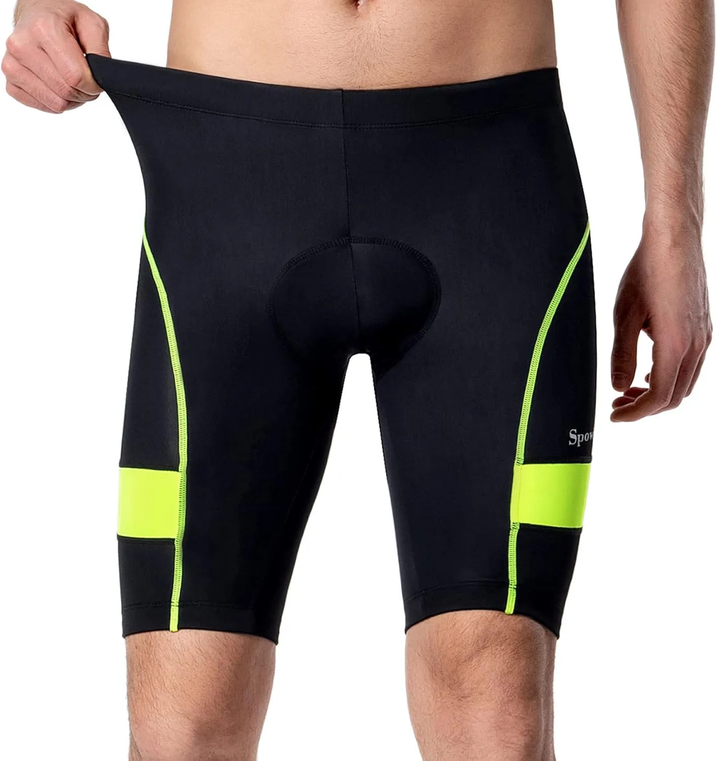 Men's Cycling Shorts Padded Biking Cycle Clothes Bike Riding Pants Bicycle Mountain Bike Wear UPF 50 