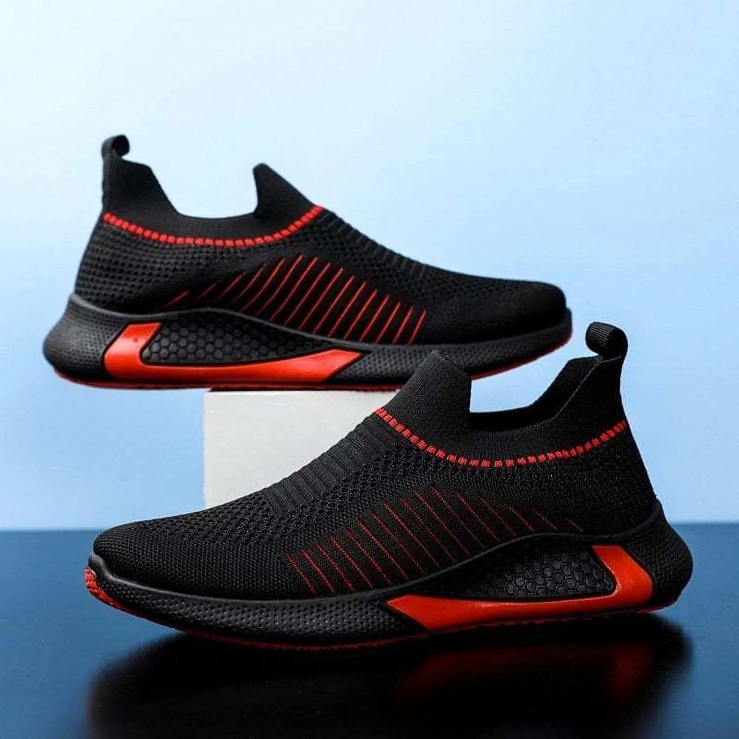 Men's Good Arch Support & Easy to Put On and Take Off Orthopedic Shoes for Men Slip On Comfort Breathable Sneakers