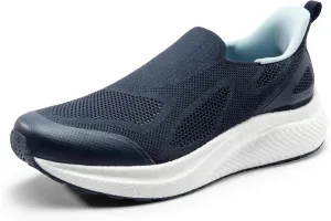 Men's Hands-Free Slip On Walking Shoes Laceless Comfortable Tennis Sneakers