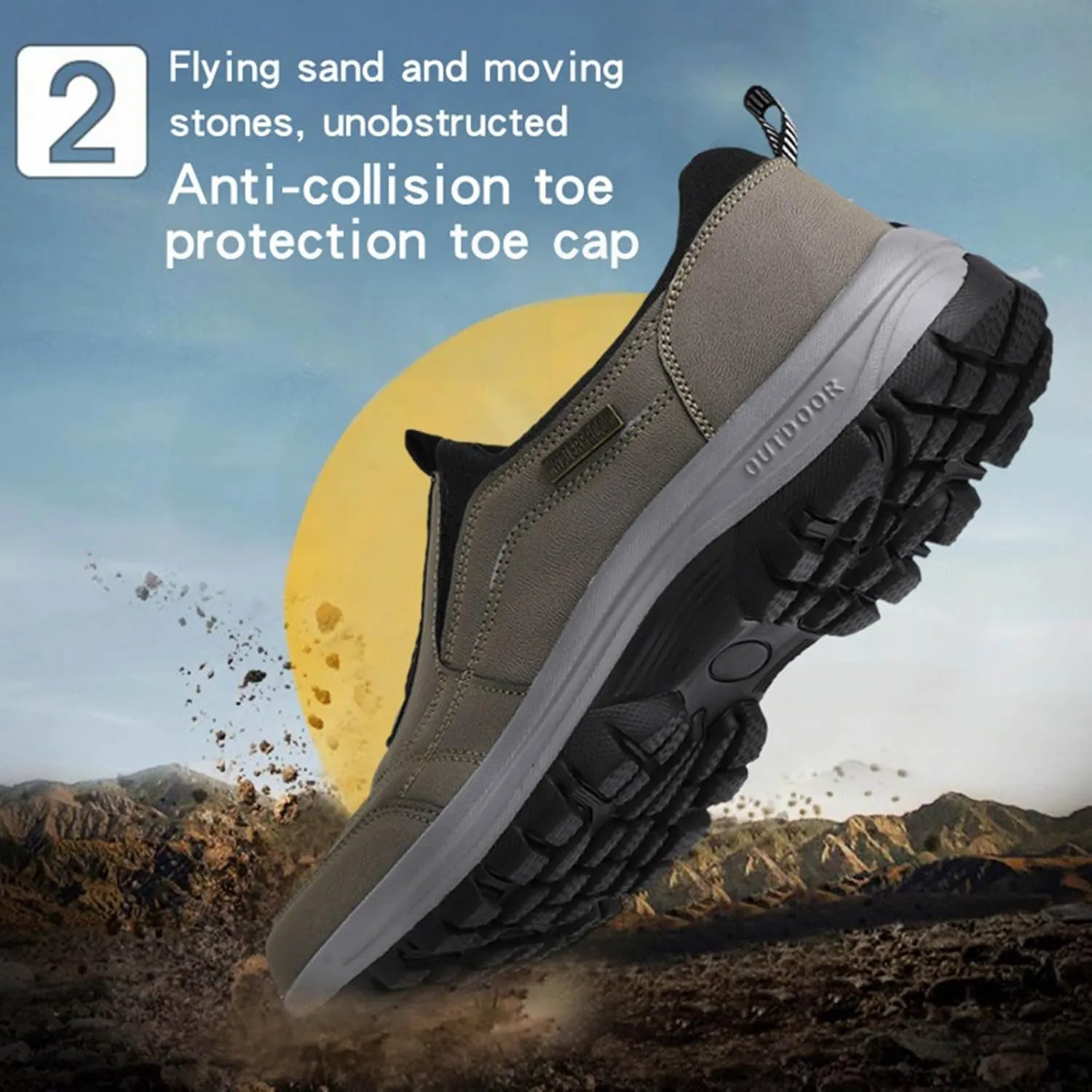 Men's Kiking Shoes Sports Low Top Versatile Office Comfortable Classic Lightweight Mens Sneaker