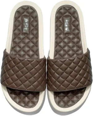 Men's Lusso Slide Chocolate / Pristine CHOCOLATE / PRISTINE / 11