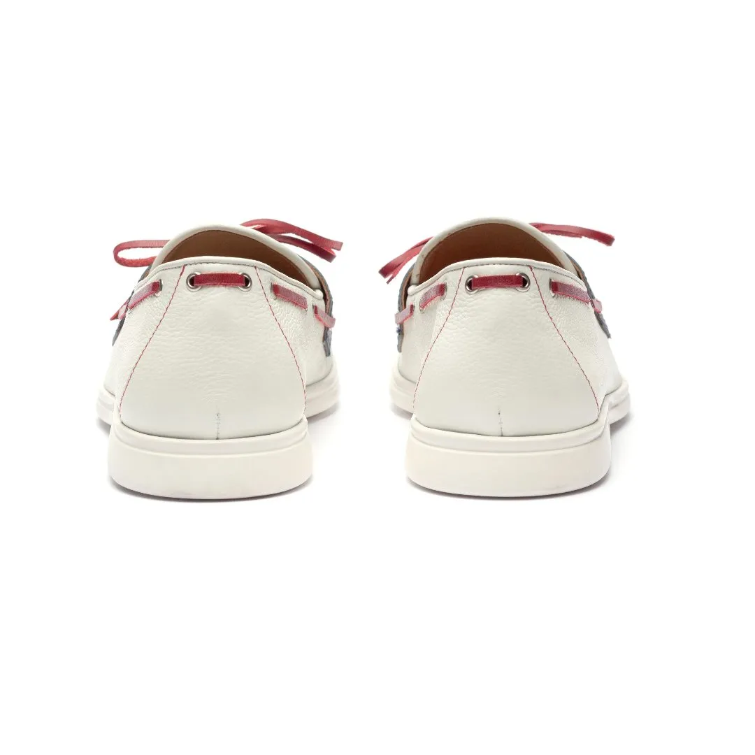 Men's Red, White, & Blue Barca Yacht Loafer From Del Toro Shoes