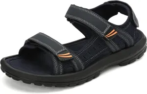 Men's Sandals Open Toe Hiking Sandals with Arch Support Adjustable Athletic Outdoors Fisherman Shoes Beach and Water Beach Sport Sandals