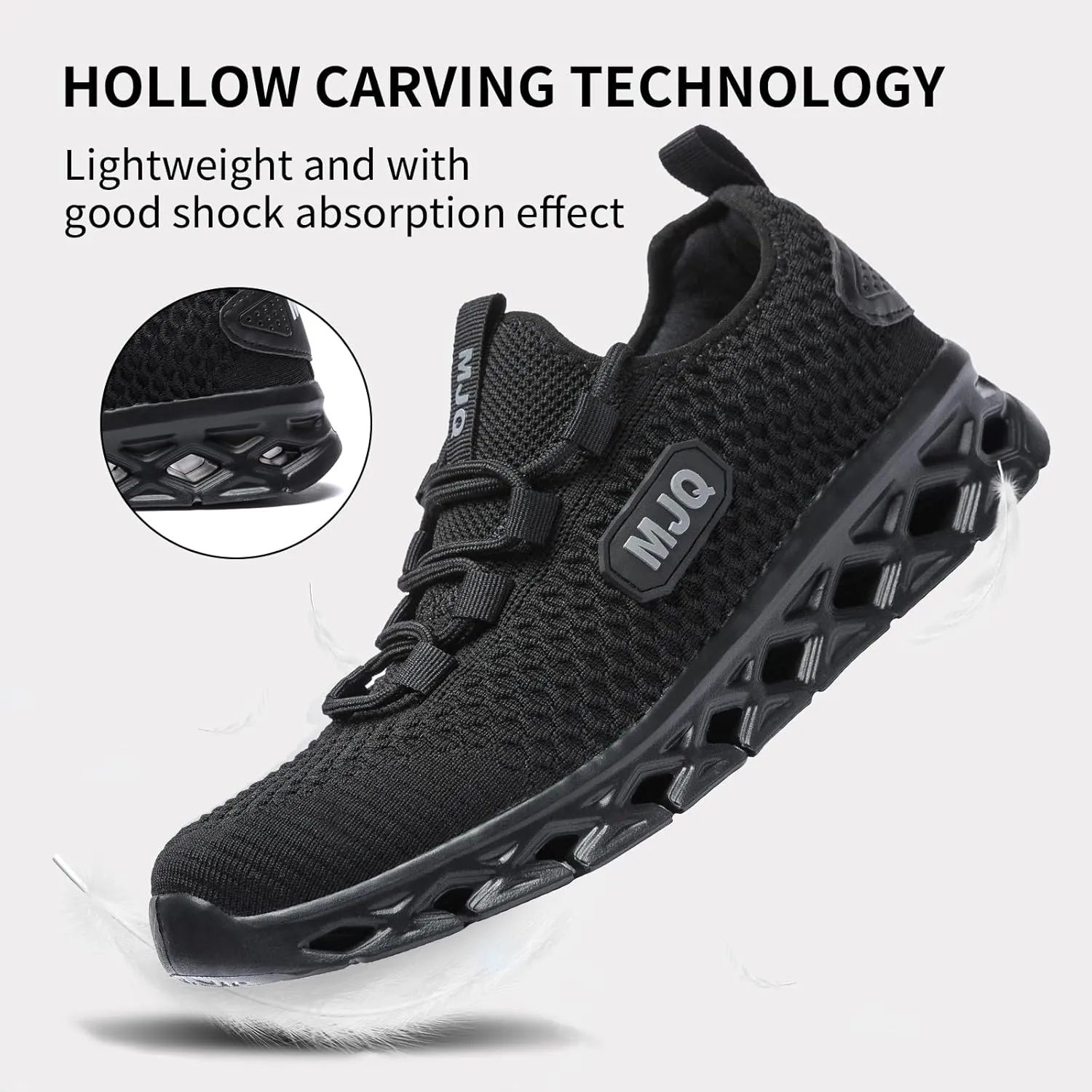 Men's Slip on Breathable Walking Shoes Ultra Lightweight Casual Sport Fashion Sneakers Running Shoes