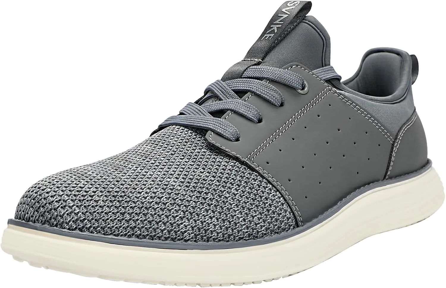 Men's Slip On Casual Fashion Shoes Hands Free Dress Sneakers Comfortable Lightweight Walking Shoes