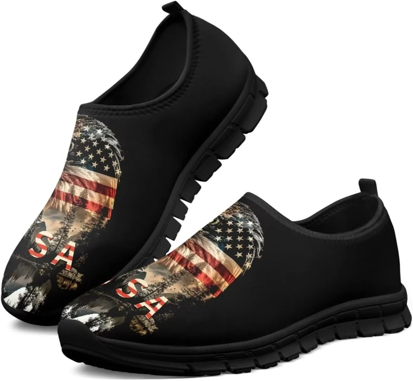 Men's Slip-On Loafers - Airport Security Quick-wear Shoes, Lightweight Cushioning Walking Shoes, Non-Slip