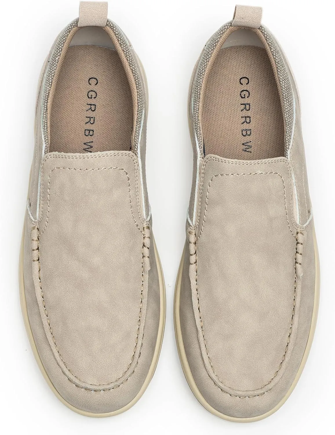 Men's Slip on Shoes Casual Walking Loafers with Arch Support, Orthopedic Shoes Lightweight Non Slip Sneakers