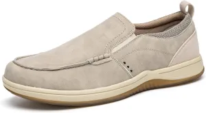 Men's Slip on Shoes Casual Walking Loafers with Arch Support, Orthopedic Shoes Lightweight Non Slip Sneakers