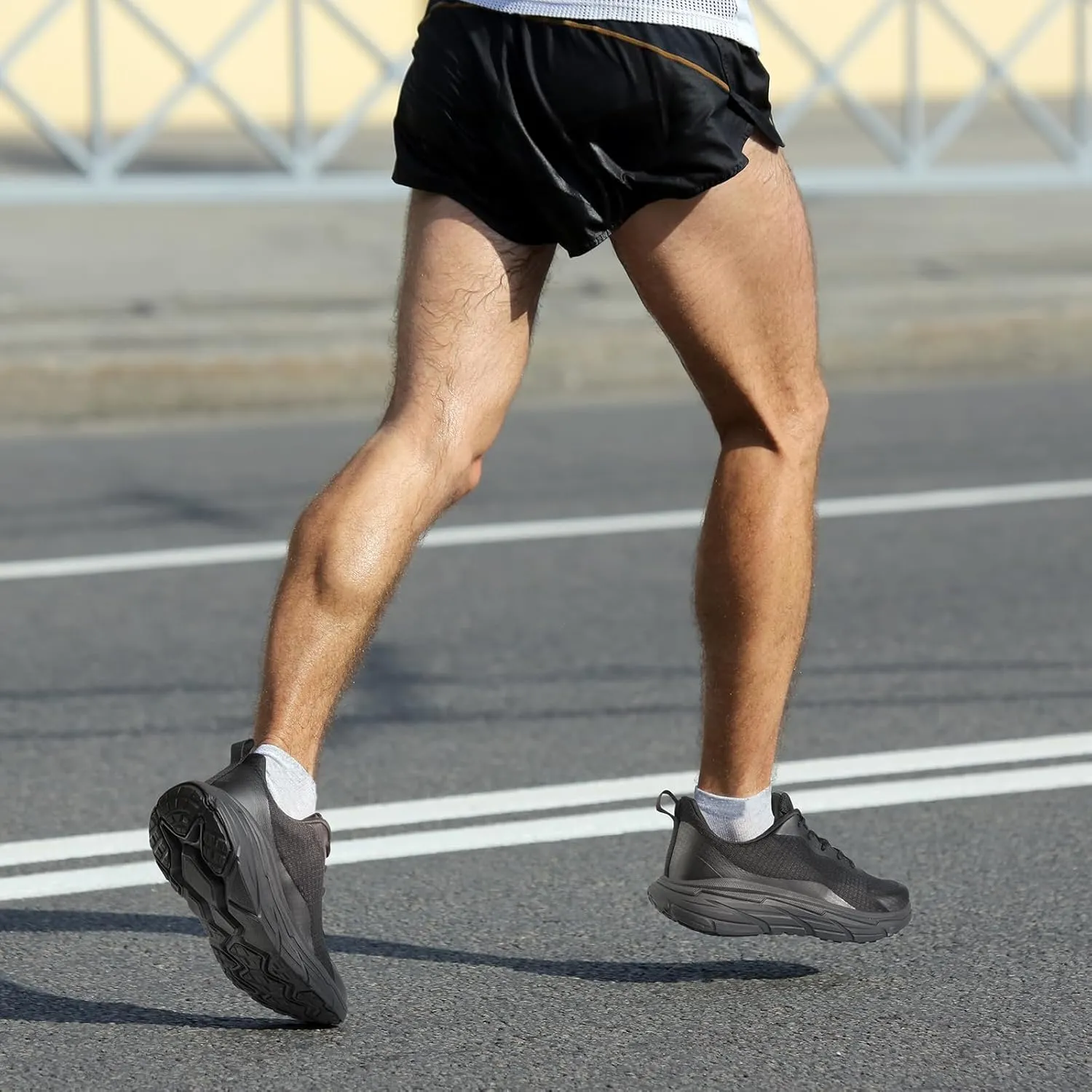 Mens Slip On Walking Shoes Running Tennis Shoes for Athletic Workout Gym Casual Non Slip Training Sneakers Breathable Knit Upper Indoor Outdoor