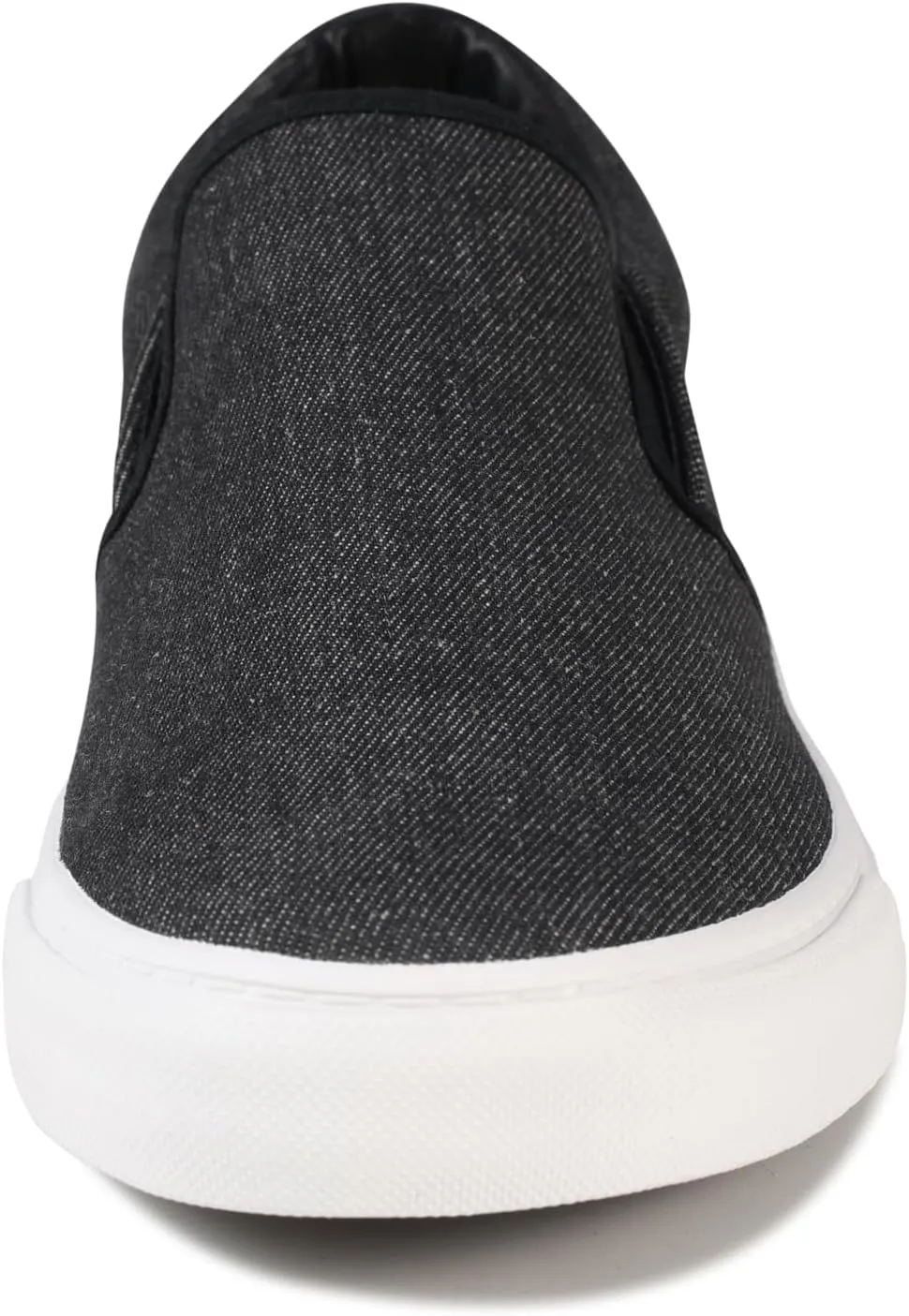 Men's Sneakers Classic Low Top Slip On Shoes Wide Canvas Skate Loafers Sneakers with Soft Insole Causal Dress Shoes for Men Comfortable Walking Shoes Slip on Sneakers for Men