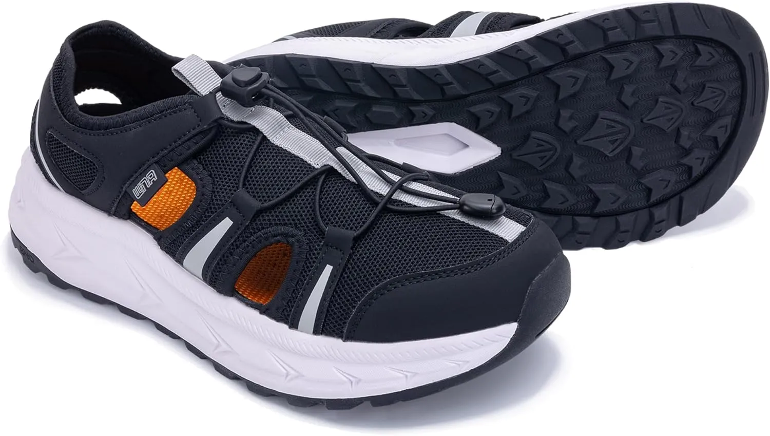 Mens Wide Hiking Sandal Summer Waterproof Water Shoes Outdoor Athletic Recovery Sandals Closed Toe Walking Shoes US 8-13