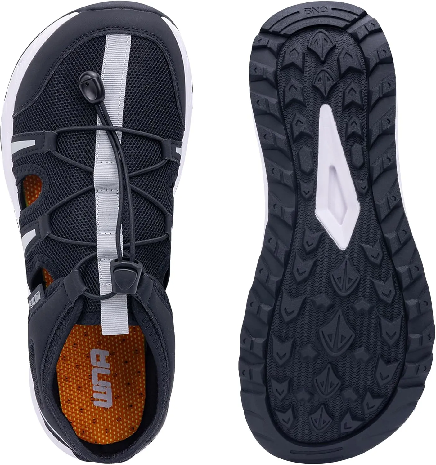 Mens Wide Hiking Sandal Summer Waterproof Water Shoes Outdoor Athletic Recovery Sandals Closed Toe Walking Shoes US 8-13