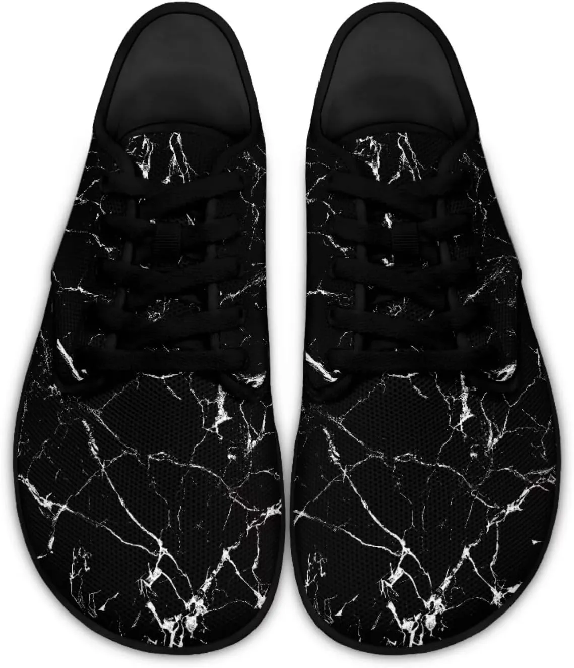 Men's Wide Toe Barefoot Walking Shoes Zero Drop Minimalist Casual Shoes Breathable Mesh Slip on Sneakers