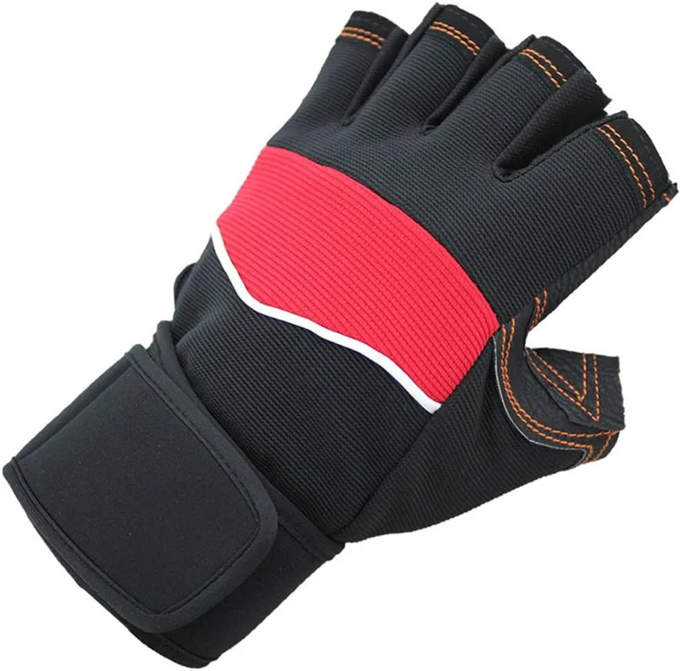 Mens Womens Racing Biking Gloves 2 PK Cycling Half Finger Gloves Anti-Slip Shock-Absorbing Gel Pad Breathable