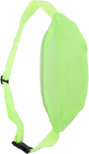 Mesh Fanny Pack, with Lightweight Nylon Breathable Beach Fanny Pack for Outdoor Sports (#1)