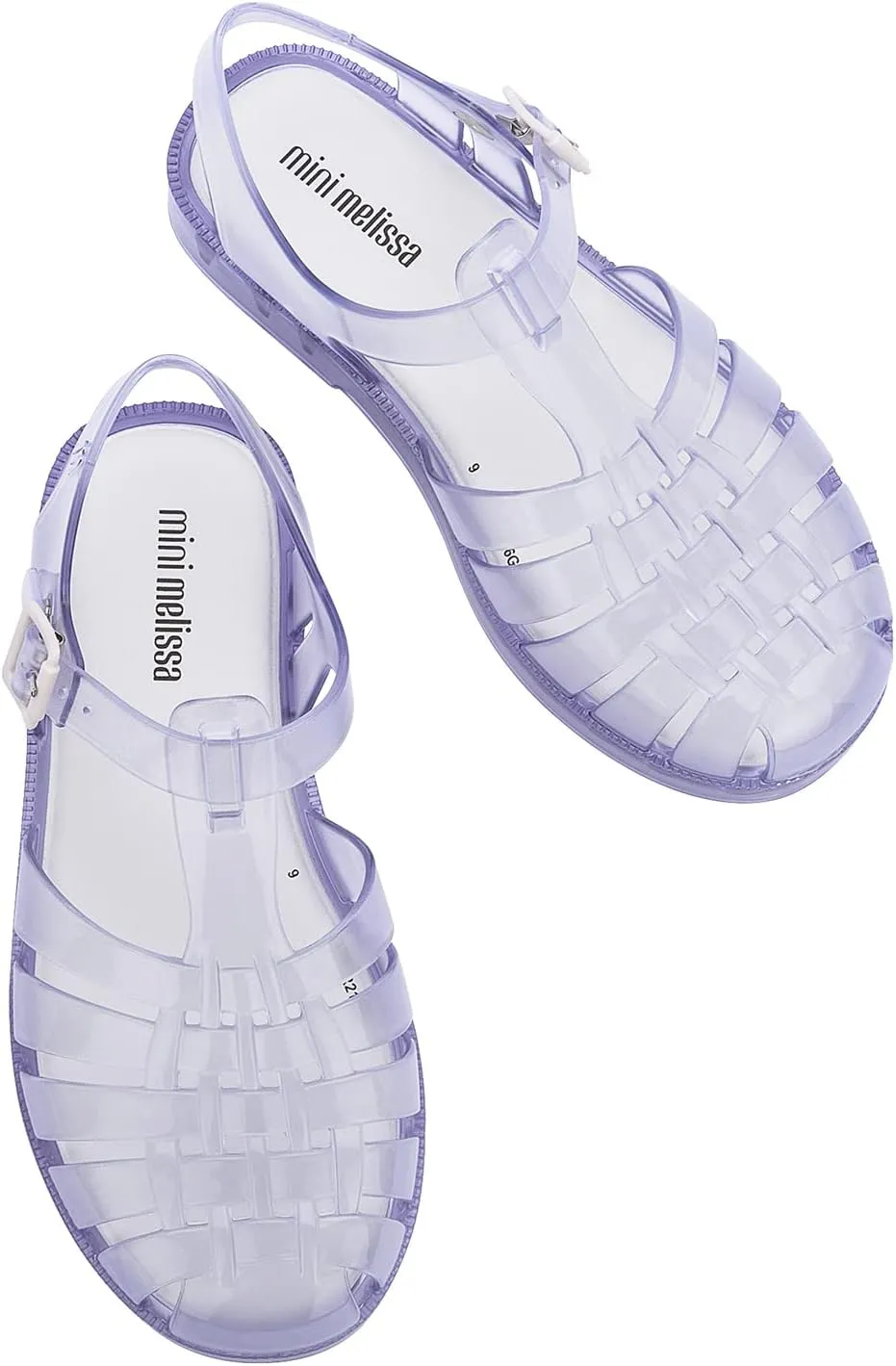 mini melissa Possession Kids Sandal - Comfortable Fisherman Style Kid's Jelly Shoes for Toddlers and Girls, Adjustable Fit