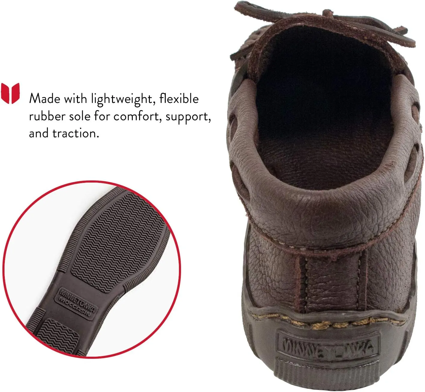Minnetonka Women's Moosehide Classic Slip-On
