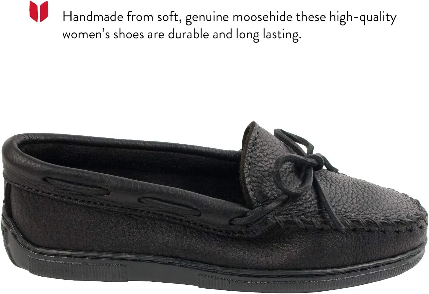 Minnetonka Women's Moosehide Classic Slip-On