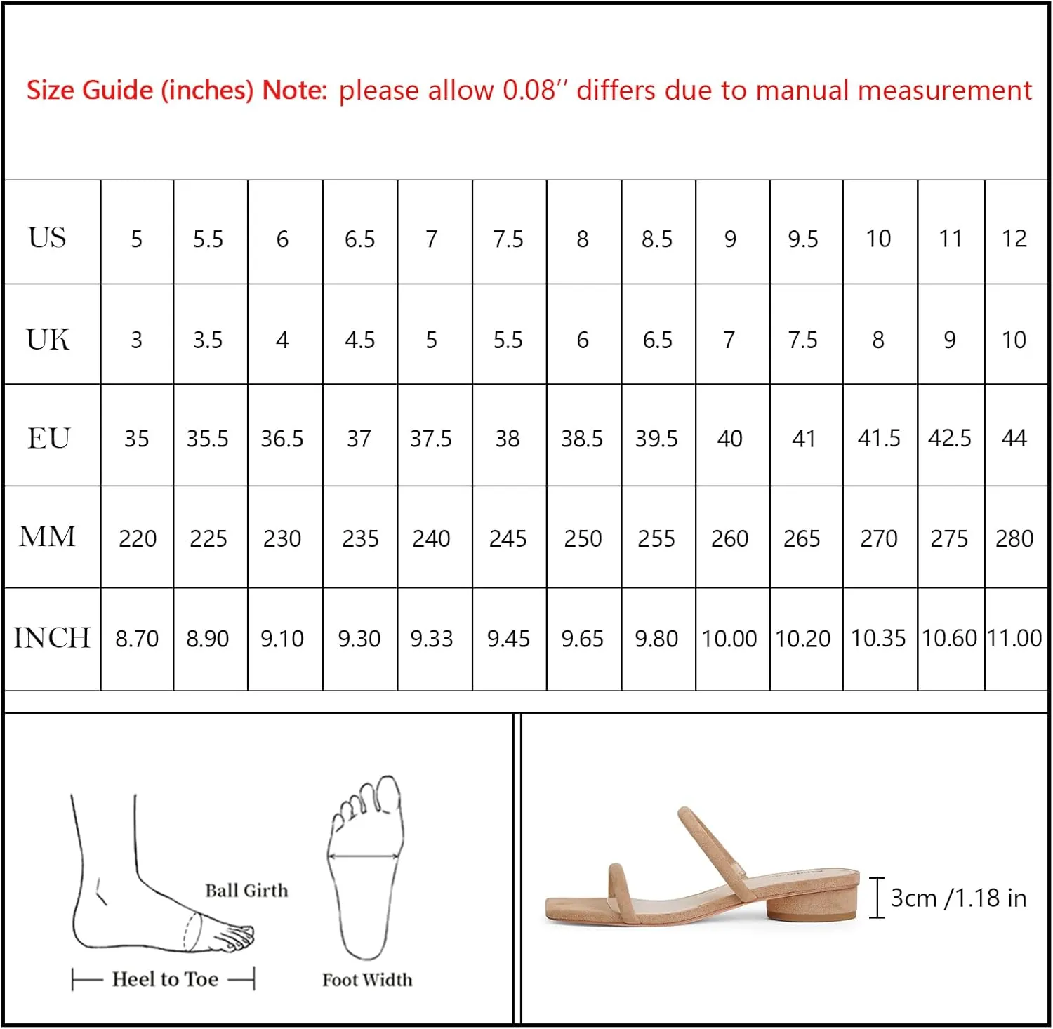 Modatope Square Open Toe Heeled Sandals Women Two Strap Chunky Heel Sandals for Women Low Block Heel Sandal Dressy