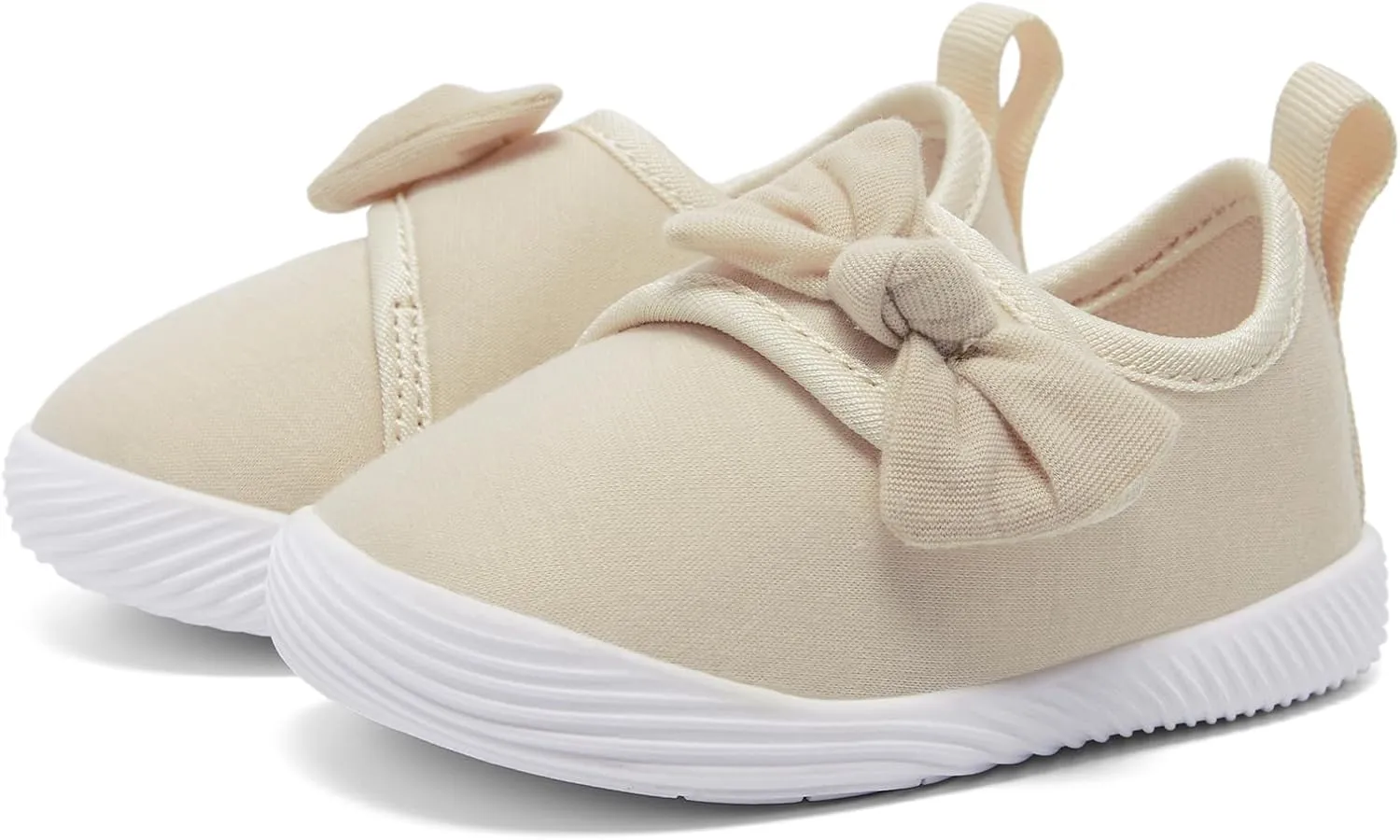 MORENDL Baby First Walking Shoes Toddler Slip On Shoes Infant Mesh Breathable Sneakers