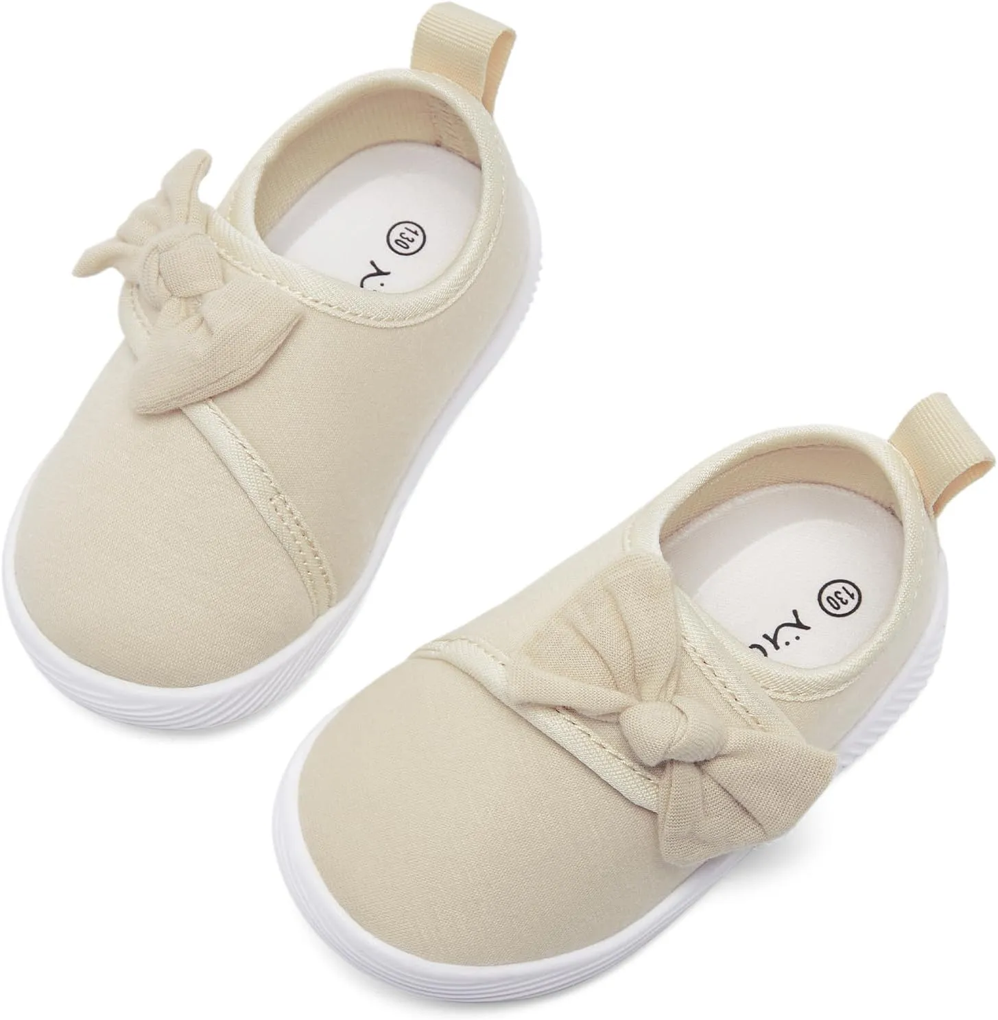 MORENDL Baby First Walking Shoes Toddler Slip On Shoes Infant Mesh Breathable Sneakers
