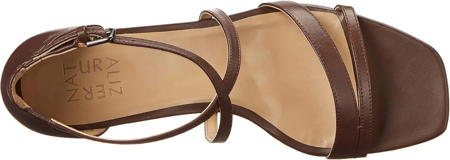 Naturalizer Women's Tiff Square Toe Block Heel Sandal