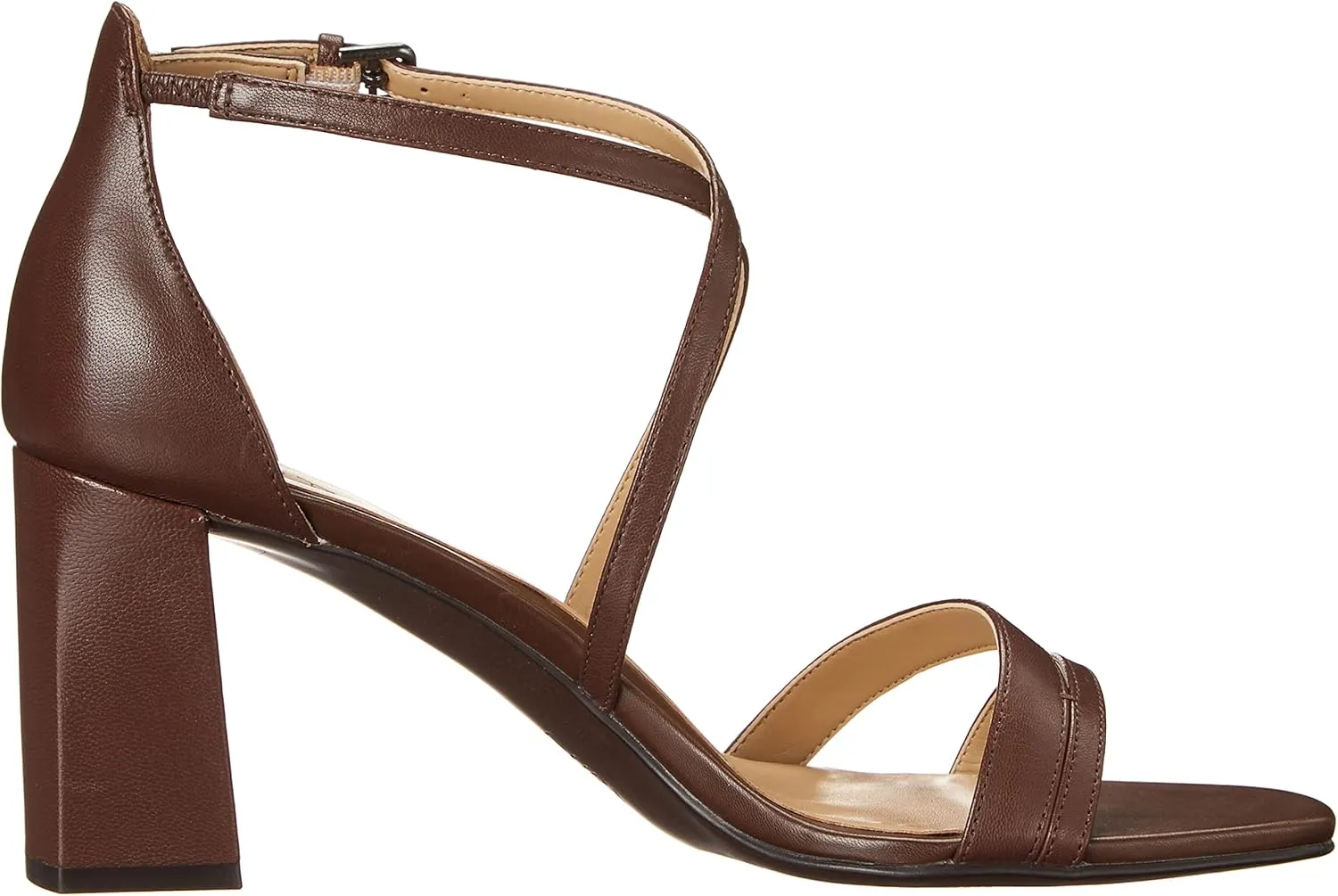 Naturalizer Women's Tiff Square Toe Block Heel Sandal