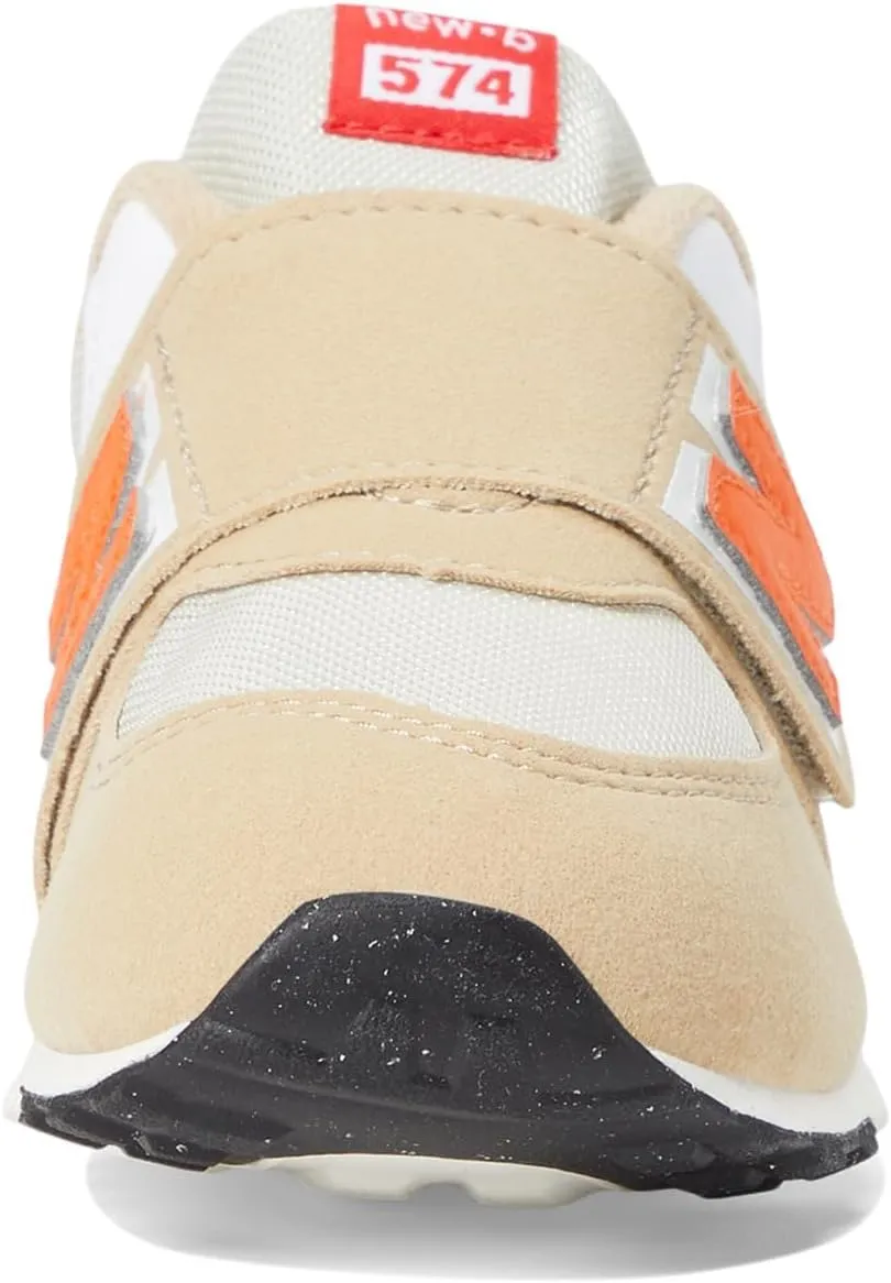 New Balance Baby-Boy's 574 New-b V2 Heritage Brights Hook and Loop Sneaker