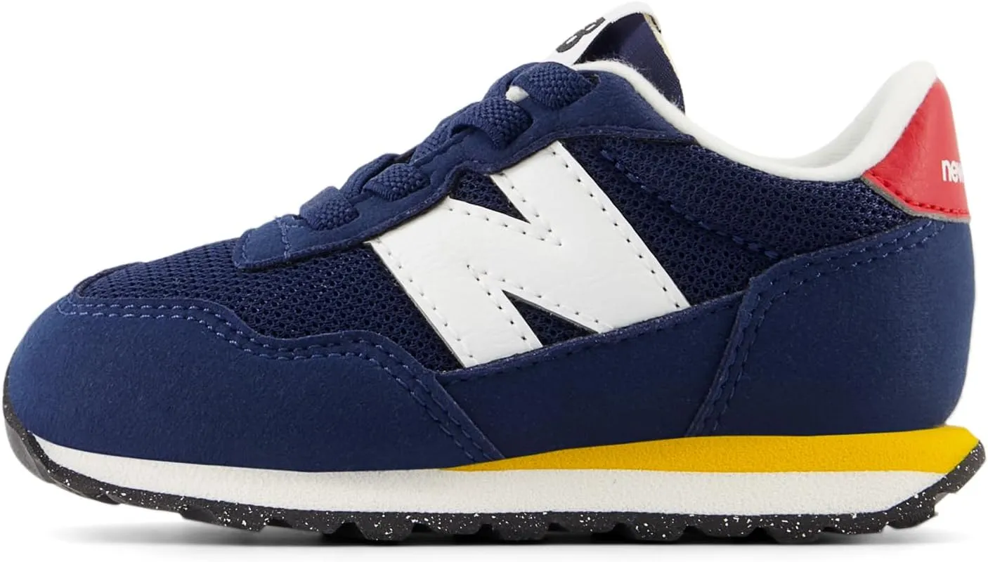 New Balance Baby-Boy's Kids 237 Bungee Sneaker