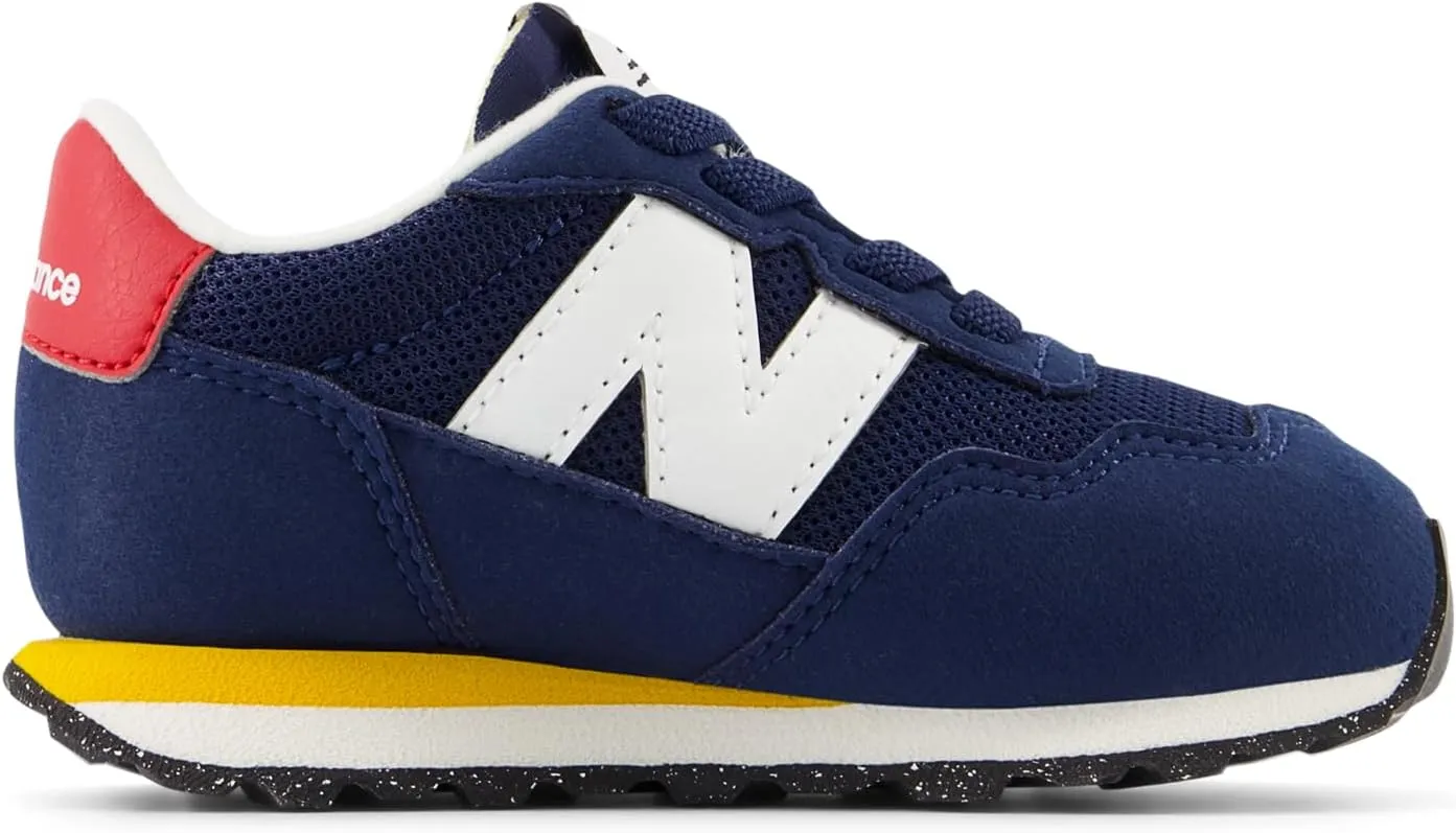 New Balance Baby-Boy's Kids 237 Bungee Sneaker