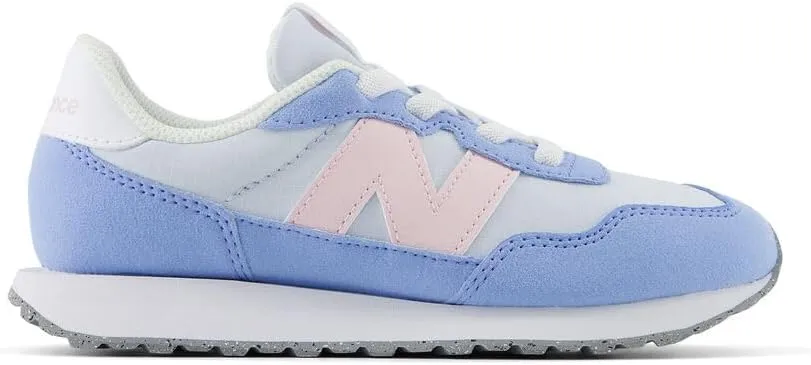 New Balance Baby-Girl's Kids 237 Bungee Sneaker