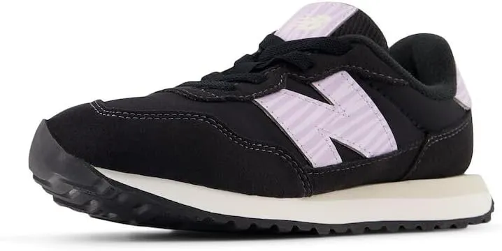 New Balance Baby-Girl's Kids 237 Bungee Sneaker
