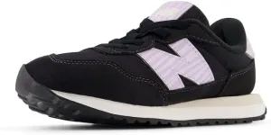 New Balance Baby-Girl's Kids 237 Bungee Sneaker