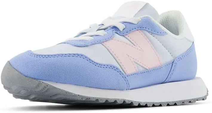 New Balance Baby-Girl's Kids 237 Bungee Sneaker