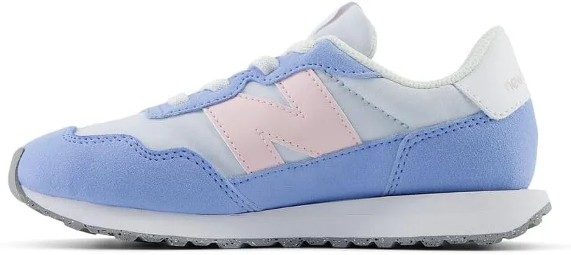 New Balance Baby-Girl's Kids 237 Bungee Sneaker