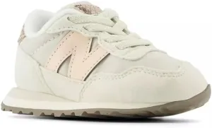 New Balance Kids 237 Bungee Sneaker, TURTLEDOVE/VINTAGE ROSE, 10 W Toddler (1-4 Years)