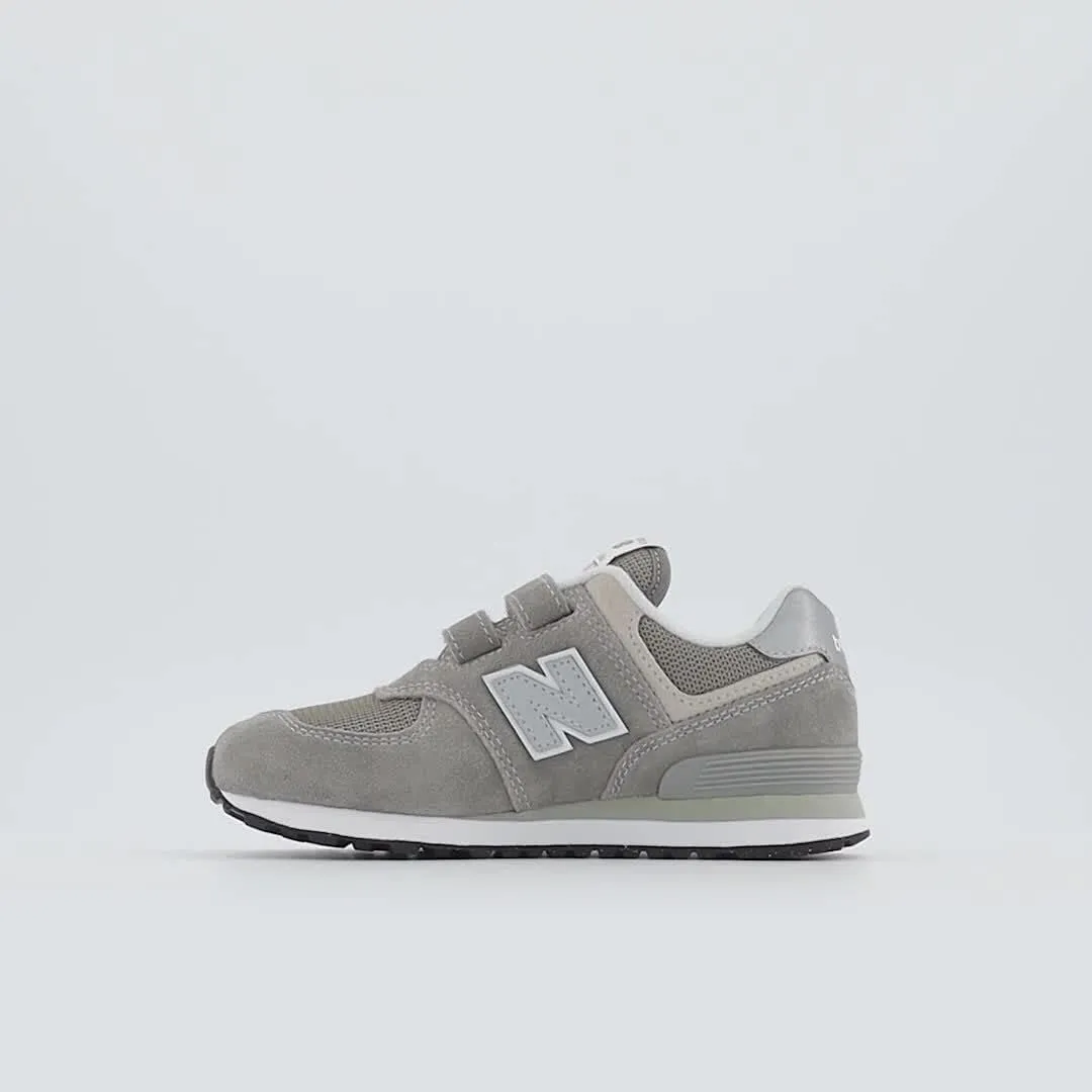 New Balance Kids' 574 Core Hook and Loop Sneaker