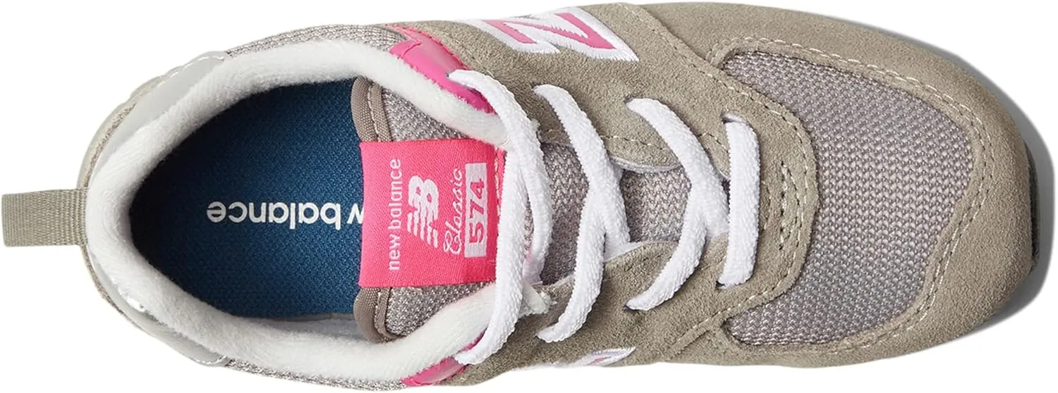 New Balance Kids' 574 V1 Bungee Sneaker