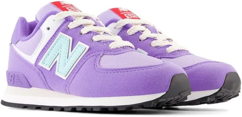 New Balance Unisex-Child 574 V1 Heritage Brights Lace-up Sneaker