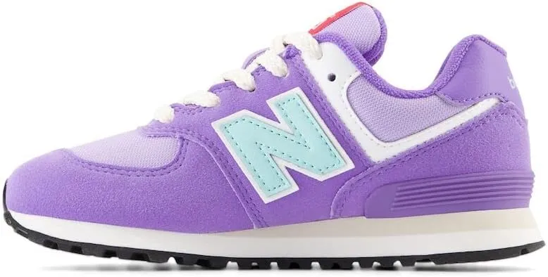 New Balance Unisex-Child 574 V1 Heritage Brights Lace-up Sneaker