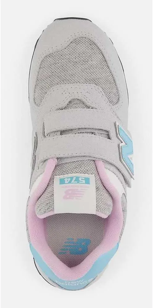 New Balance Unisex-Child 574 V1 Neo Sole Hook and Loop Sneaker