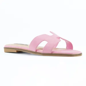 Nicole - Women’s Casual Square Toe Slippers, Cushioned Footbed & Color Variety, Perfect for Cozy Indoor/Outdoor Comfort
