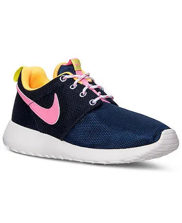 Nike Girls' Rosherun Casual Sneakers from Finish Line