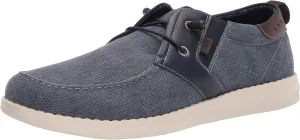Nunn Bush Men's Brewski Moc Toe Slip-on Canvas Knit Loafer with Elastic Bungee