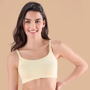 Nykd By Nykaa Easy Breezy Slip On Bra-NYB165-Cream