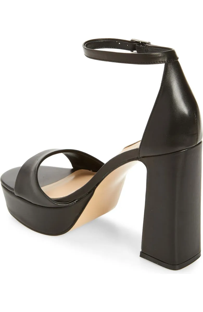 Obeeze Handmade Black Leather Sandal For Womens