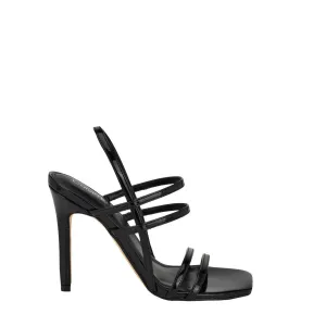 Obeeze Handmade Black Leather Sandal For Womens