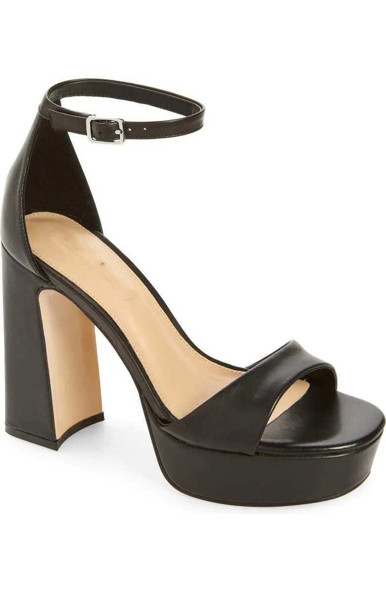 Obeeze Handmade Black Leather Sandal For Womens