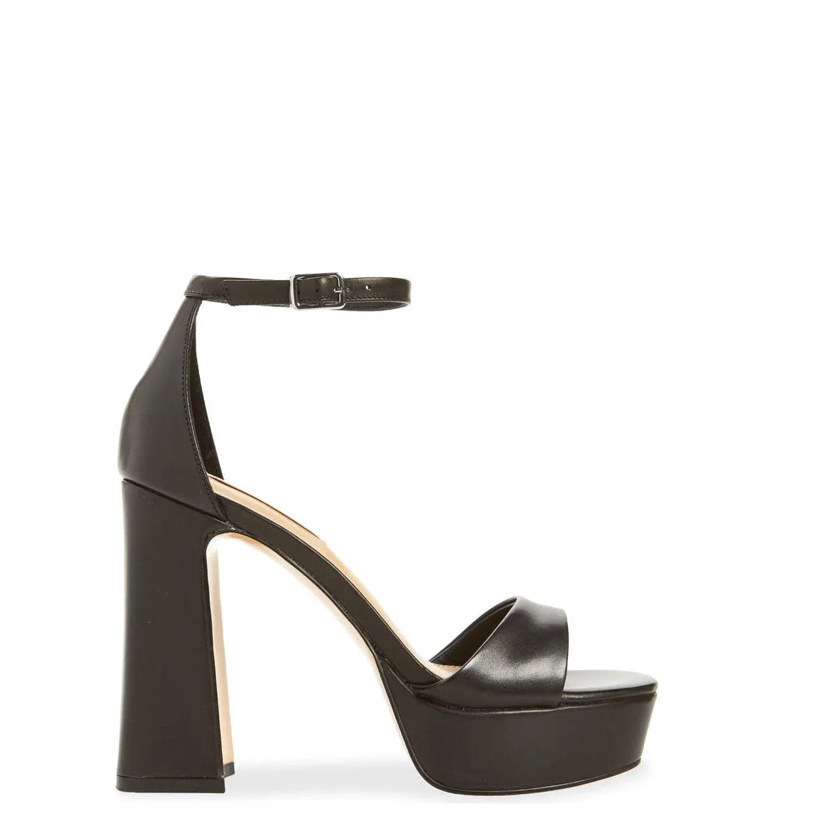 Obeeze Handmade Black Leather Sandal For Womens